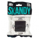 Переключатель перекрестный одноклавишный ИЭК SKANDY SK-V03Bl 10А черный