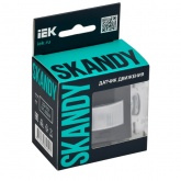 Датчик движения ИЭК SKANDY SK-S01Bl 500Вт черный