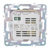 Розетка для зарядки ИЭК SKANDY SK-R15Bl USB A+A 3,1А черный