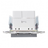 Розетка для зарядки ИЭК SKANDY SK-R13Gr USB A+С 18Вт серый