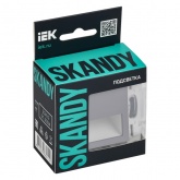 Подсветка LED встраиваемая ИЭК SKANDY SK-L01Gr серый