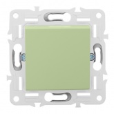 Переключатель перекрестный одноклавишный ИЭК SKANDY SK-V03M 10А мятный