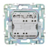 Переключатель перекрестный одноклавишный ИЭК SKANDY SK-V03B 10А бежевый