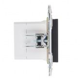 Розетка для зарядки ИЭК SKANDY SK-R14G USB A+С 3,1А графит