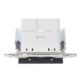 Розетка для зарядки ИЭК SKANDY SK-R14G USB A+С 3,1А графит