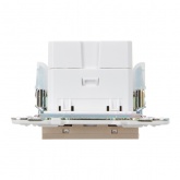 Розетка для зарядки ИЭК SKANDY SK-R15Sa USB A+A 3,1А песочный