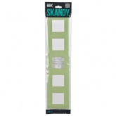 Рамка 5 поста ИЭК SKANDY SK-F05M мятный
