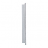 Рамка 4 поста ИЭК SKANDY SK-F34S металл серебряный