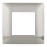 Рамка 1 пост ИЭК SKANDY SK-F31N металл никель