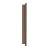 Рамка 1 пост ИЭК SKANDY SK-F31Br металл шоколад