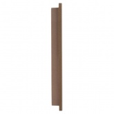 Рамка 2 поста ИЭК SKANDY SK-F32Br металл шоколад