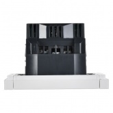 Розетка с зарядкой ИЭК FORTE&PIANO FP245 2Р+Е 16А шторки USB A+A 3,1А белый