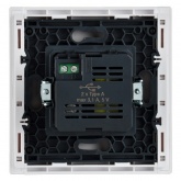 Розетка для зарядки ИЭК FORTE&PIANO FP249 USB A+A 3,1А белый