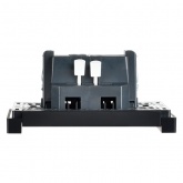 Выключатель кнопочный одноклавишный ИЭК FORTE&PIANO FP110 10А черный