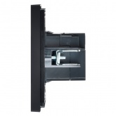 Розетка для зарядки ИЭК FORTE&PIANO FP151 USB A+C 18Вт черный