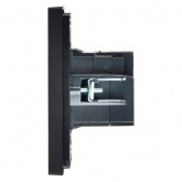 Розетка для зарядки ИЭК FORTE&PIANO FP150 USB A+C 3,1А черный