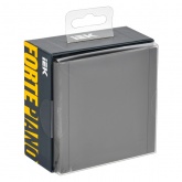 Розетка с заземлением ИЭК FORTE&PIANO FP321 16А шторки крышка винтовой зажим IP44 серый