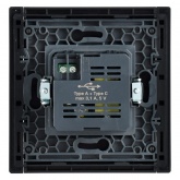 Розетка для зарядки ИЭК FORTE&PIANO FP350 USB A+C 3,1А серый