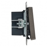 Кнопка звонка с индикацией для отелей ИЭК BRITE 10А бронза (ВС10-1-9-БрТБ)