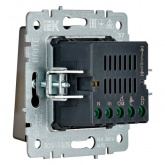 Кнопка звонка с индикацией для отелей ИЭК BRITE 10А бронза (ВС10-1-9-БрТБ)