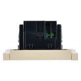 Розетка для зарядки ИЭК FORTE&PIANO FP449 USB A+A 3,1А ваниль