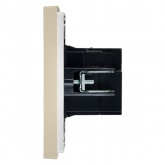 Розетка для зарядки ИЭК FORTE&PIANO FP449 USB A+A 3,1А ваниль