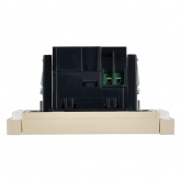 Розетка для зарядки ИЭК FORTE&PIANO FP450 USB A+C 3,1А ваниль