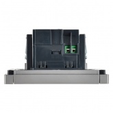 Розетка для зарядки ИЭК FORTE&PIANO FP549 USB A+A 3,1А сталь