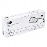 Консольный светодиодный светильник ИЭК LED ДКУ 1004-50Ш 50W 3000K IP65 серый d48mm