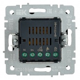 Кнопка звонка с индикацией для отелей ИЭК BRITE 10А маренго (ВС10-1-9-БрМ)