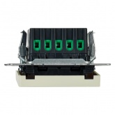 Кнопка звонка с индикацией для отелей ИЭК BRITE 10А бежевый (ВС10-1-9-БрКр)