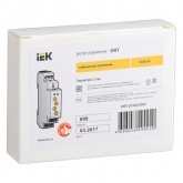 Реле задержки включения ИЭК (ONI) ORT две уставки 2CO 1c-10 дней 230В AC