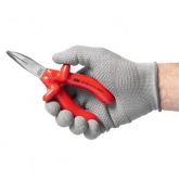 Тонкогубцы ИЭК изогнутые диэлектрические 160мм К2 (Profi) ARMA2L 3