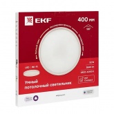 Умный потолочный светильник EKF Connect LED 32W 400 мм IP40 белый
