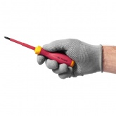 Отвертка ИЭК диэлектрическая PZ1х80 мм К3 (Expert) ARMA2L 3