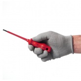 Отвертка ИЭК диэлектрическая SL4,0х100 мм К2 (Profi) ARMA2L 3