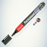 Маркер перманентный Luxor 250 1-3 мм, черный, пулевидный 233838