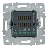 Кнопка звонка с индикацией для отелей ИЭК BRITE 10А жемчуг (ВС10-1-9-БрЖ)