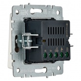 Кнопка звонка с индикацией для отелей ИЭК BRITE 10А жемчуг (ВС10-1-9-БрЖ)