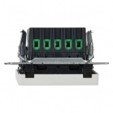 Кнопка звонка с индикацией для отелей ИЭК BRITE 10А белый (ВС10-1-9-БрБ)