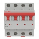Выключатель нагрузки модульный DKC YON MD63P 40A 4P трехфазный (рубильник)