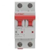 Выключатель нагрузки модульный DKC YON MD63P 40A 2P однофазный (рубильник)