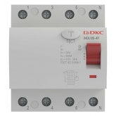 УЗО DKC YON MAX электромеханическое MDL100 40A 100mA тип АС 4P (ВДТ)