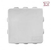 Коробка распаячная EKF для прямого монтажа PROxim КМР-030-014 с крышкой (100х100х50) 10 мембран IP55