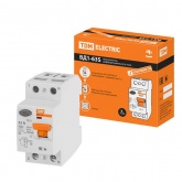 Устройство защитного отключения TDM ВД1-63S 2Р 32А 100мА тип АС селективное