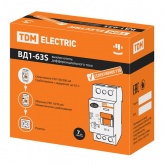 Устройство защитного отключения TDM ВД1-63S 2Р 40А 100мА тип АС селективное