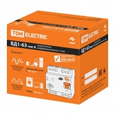 Устройство защитного отключения TDM ВД1-63 4Р 32А 30мА тип А