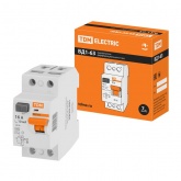 Устройство защитного отключения TDM ВД1-63 2Р 16А 10мА тип АС