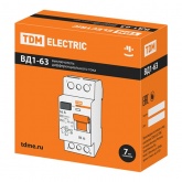 Устройство защитного отключения TDM ВД1-63 2Р 63А 30мА тип АС