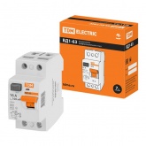 Устройство защитного отключения TDM ВД1-63 2Р 16А 100мА тип АС